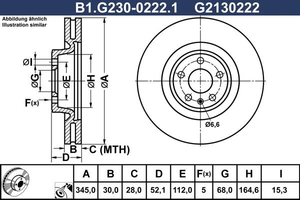 Galfer B1.G230-0222.1 - Kočioni disk www.molydon.hr