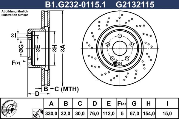 Galfer B1.G232-0115.1 - Kočioni disk www.molydon.hr