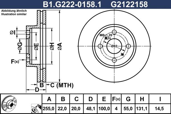 Galfer B1.G222-0158.1 - Kočioni disk www.molydon.hr