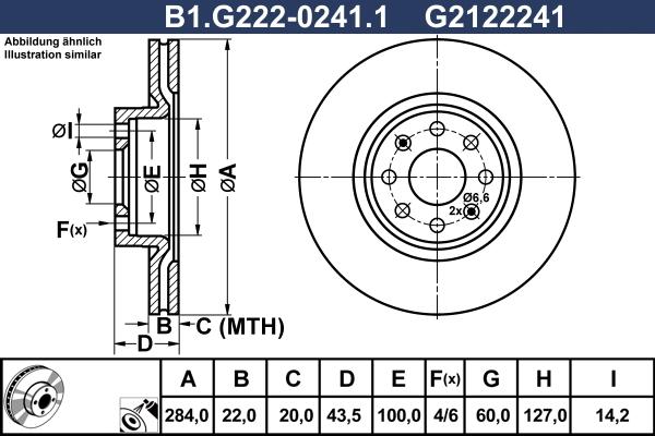 Galfer B1.G222-0241.1 - Kočioni disk www.molydon.hr