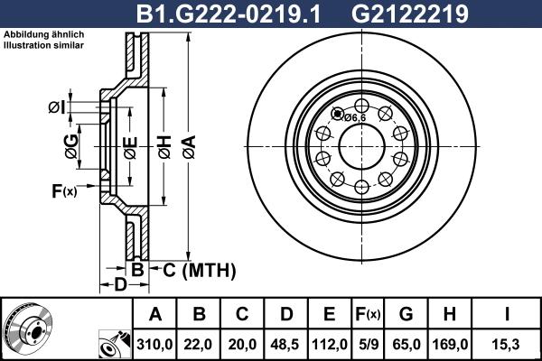 Galfer B1.G222-0219.1 - Kočioni disk www.molydon.hr