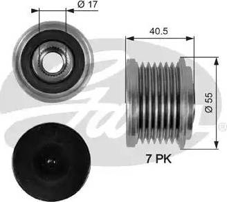 Gates OAP7098 - Remenica, alternator www.molydon.hr