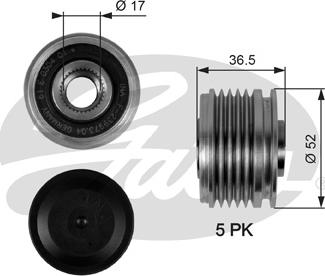 Gates OAP7064 - Remenica, alternator www.molydon.hr