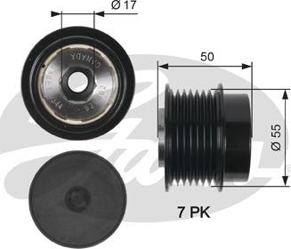 Gates OAP7017 - Remenica, alternator www.molydon.hr