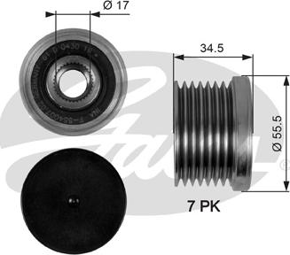 Gates OAP7084 - Remenica, alternator www.molydon.hr