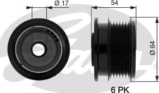 Gates OAP7083 - Remenica, alternator www.molydon.hr