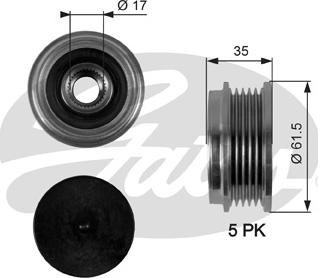 Gates OAP7076 - Remenica, alternator www.molydon.hr