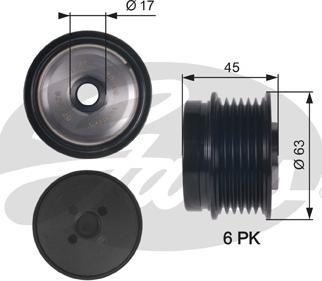 Gates OAP7141 - Remenica, alternator www.molydon.hr