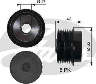 Gates OAP7152 - Remenica, alternator www.molydon.hr