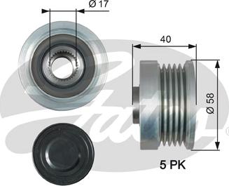 Gates OAP7163 - Remenica, alternator www.molydon.hr