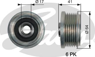 Gates OAP7162 - Remenica, alternator www.molydon.hr