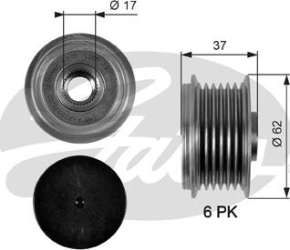 Gates OAP7105 - Remenica, alternator www.molydon.hr