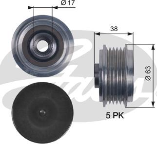 Gates OAP7116 - Remenica, alternator www.molydon.hr