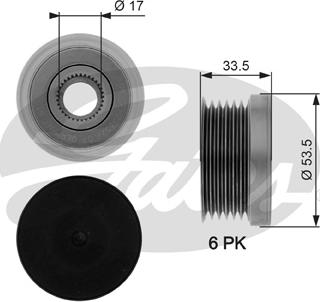 Gates OAP7111 - Remenica, alternator www.molydon.hr