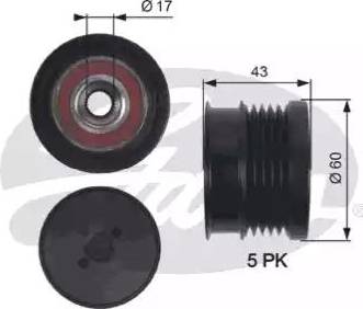 Gates OAP7134 - Remenica, alternator www.molydon.hr