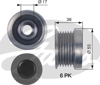 Gates OAP7138 - Remenica, alternator www.molydon.hr