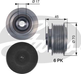 Gates OAP7128 - Remenica, alternator www.molydon.hr