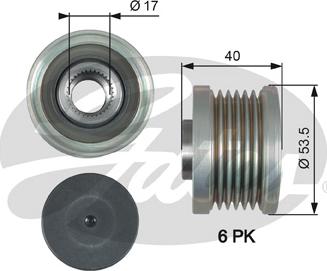 Gates OAP7179 - Remenica, alternator www.molydon.hr