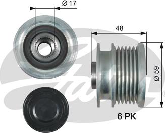 Gates OAP7178 - Remenica, alternator www.molydon.hr