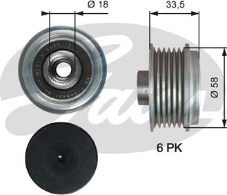 Gates OAP7210 - Remenica, alternator www.molydon.hr