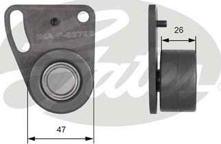 Gates T41142 - Natezač, zupčasti remen  www.molydon.hr