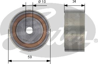 Gates T42137 - Vodeći valjak , zupčasti remen  www.molydon.hr