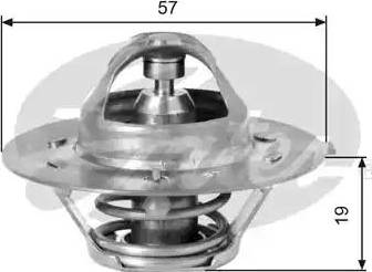 Gates TH09082G1 - Termostat, rashladna tekućinu www.molydon.hr