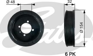 Gates TVD1130 - Remenica, radilica www.molydon.hr