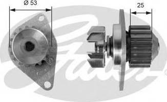 Gates Z80654 - Vodena pumpa www.molydon.hr