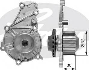 Gates Z80656 - Vodena pumpa www.molydon.hr