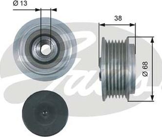 GATES-AU OAP7185 - Remenica, alternator www.molydon.hr