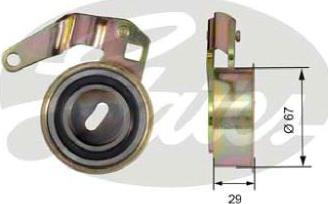 GATES-AU T41152 - Natezač remena, zupčasti remen  www.molydon.hr