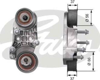 GATES-AU T41221 - Natezač remena, zupčasti remen  www.molydon.hr