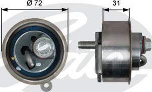 GATES-AU T43009 - Natezač remena, zupčasti remen  www.molydon.hr