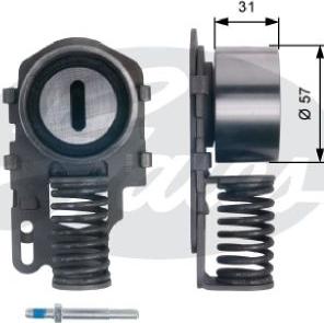 GATES-AU T43082 - Natezač remena, zupčasti remen  www.molydon.hr