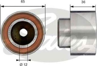 GATES-AU T42184 - Vodeći valjak , zupčasti remen  www.molydon.hr