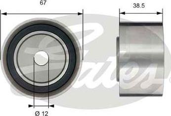 GATES-AU T42173 - Vodeći valjak , zupčasti remen  www.molydon.hr