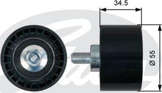 GATES-AU T42218 - Vodeći valjak , zupčasti remen  www.molydon.hr