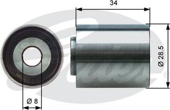 GATES-AU T42220 - Vodeći valjak , zupčasti remen  www.molydon.hr