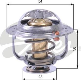 GATES-AU TH43880G1 - Termostat, rashladna tekućinu www.molydon.hr