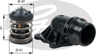 GATES-AU TH47487K2 - Termostat, rashladna tekućinu www.molydon.hr