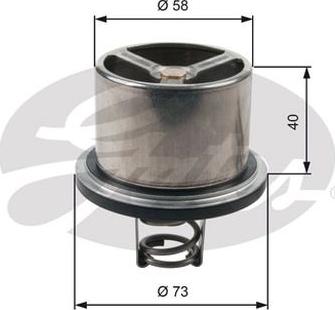 GATES-AU TH07882 - Termostat, rashladna tekućinu www.molydon.hr