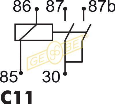 Gebe 9 9172 1 - Relej, glavna struja www.molydon.hr