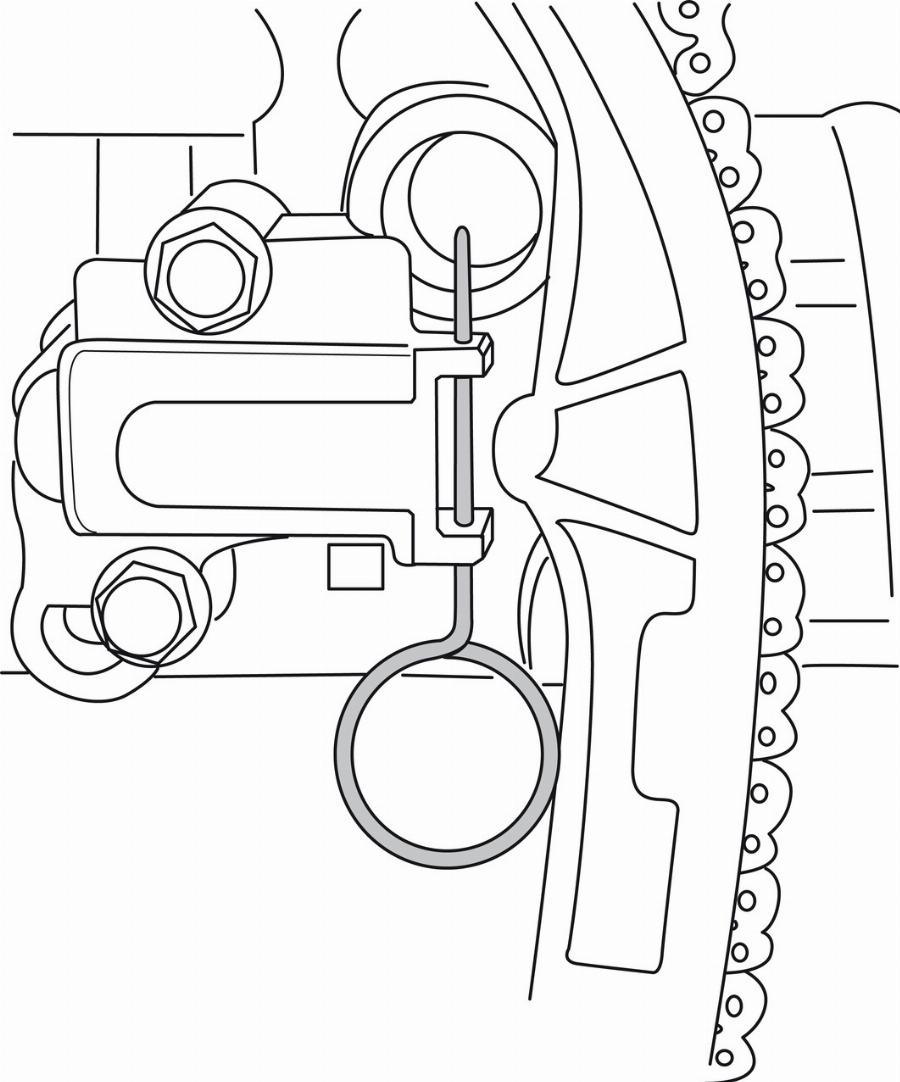 Gedore KL-0280-601 A - Komplet alata za blokadu, vremensko upravljanje ventilima www.molydon.hr