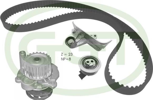 GGT KPA20167 - Vodena pumpa sa kompletom zupčastog remena www.molydon.hr