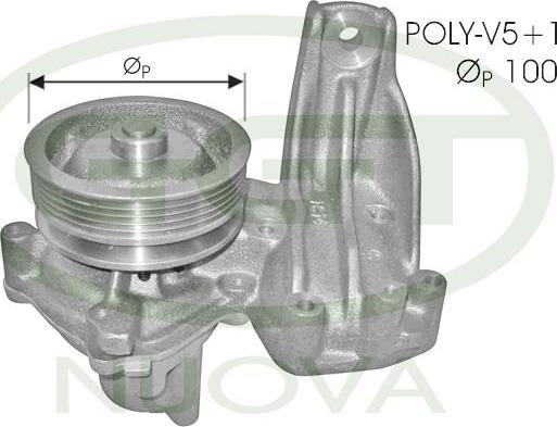 GGT PA00809 - Vodena pumpa www.molydon.hr