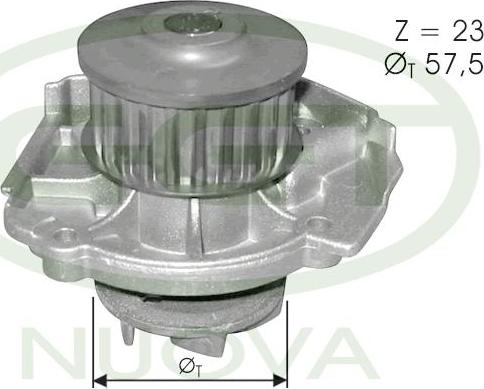 GGT PA11118 - Vodena pumpa www.molydon.hr