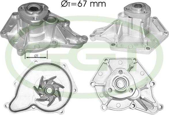 GGT PA12538 - Vodena pumpa www.molydon.hr