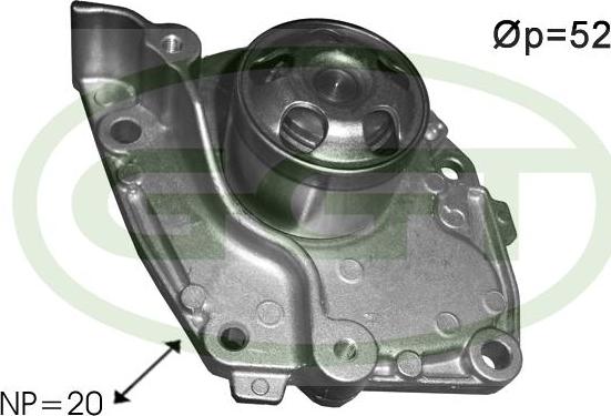 GGT PA12578 - Vodena pumpa www.molydon.hr