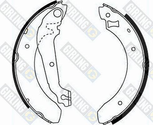 Girling 5162071 - Komplet kočnica, bubanj kočnice www.molydon.hr